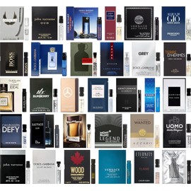 High End Random Selection Designer Fragrance Cologne Sampler Set for Men - (Pack of 10 Sample Vials)