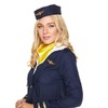 Karnival Costumes Blue Airlines Flight Attendant Women's Costume X-Large 18-20