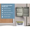 BARSKA 48 Position Key Safe, Beige, 7" x 3" x