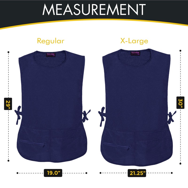 TEXVIDA 5 Pockets Cobbler Aprons for Women Men (Pack of