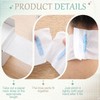 Marspark 5 Rolls Barber Paper Neck Strips with Hanging Dispenser