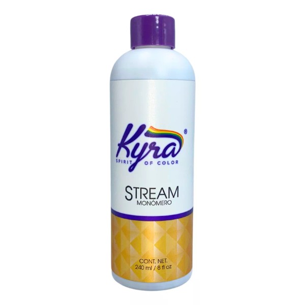 Kyra Monómero 8oz. Líquido Acrílico. Para Uñas. Kyra