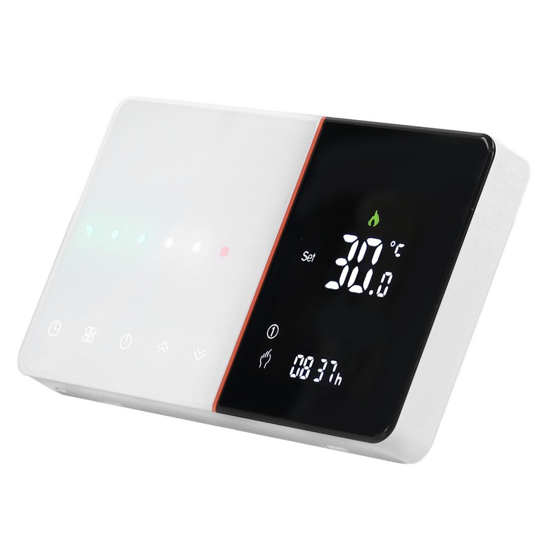 Smart Thermostat Slide Bar Timing Programmable Negative LCD Wifi Voice