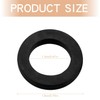 Luckious 10 Pack Shower Hose Washers - Rubber Seals for