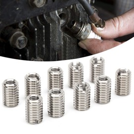 Externally Threaded Insert, Self Tapping Thread Insert Male Thread Extension Tool 12mm M5 X 0.8mm Male Thread M8 X 1.25mm Length 12mm