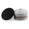 LOZLIN 8-Piece 5/8-11 Thread Curved Diamond Polishing Pad Set with