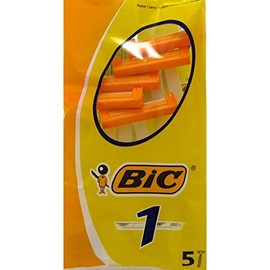 BIC Razors 5-Razors - Normal Skin Single Blade 12-Count