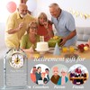 YWHL Retirement Clock Gifts for Women & Men, Best Happy