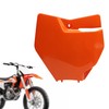ABCERRSI Motorcycle Front Number Plate Dirt Bike Number Flat Plastic