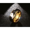 Rockyu Jewelry Accessories Tungsten Ring Men's Ring Simple Carbide Durable