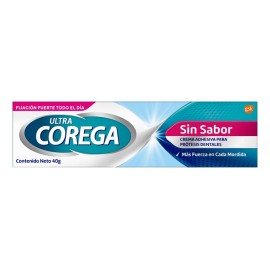 Crema Adhesiva P/prótesis Dental Sin Sabor 40g Ultra Corega