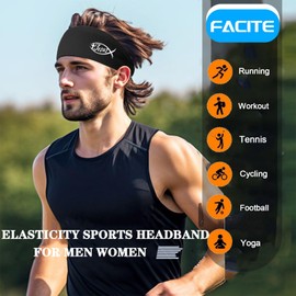 Sweat Bands Headbands for Men Women Christian Jesus Cross Sweatbands for Men 3pcs Cooling Head Bands Mens Running Men's Headband Sport Workout Headbands for Mens Women Hairband Athletic Yoga Gifts