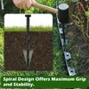 100 count Landscape Edging Anchoring Spikes, 6 inches Yard Lawn