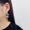 Star Long Tassel Dangle Drop Earrings for Women Sterling Silver