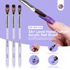 Saviland Nail Tips Set: Half Covered False Nails