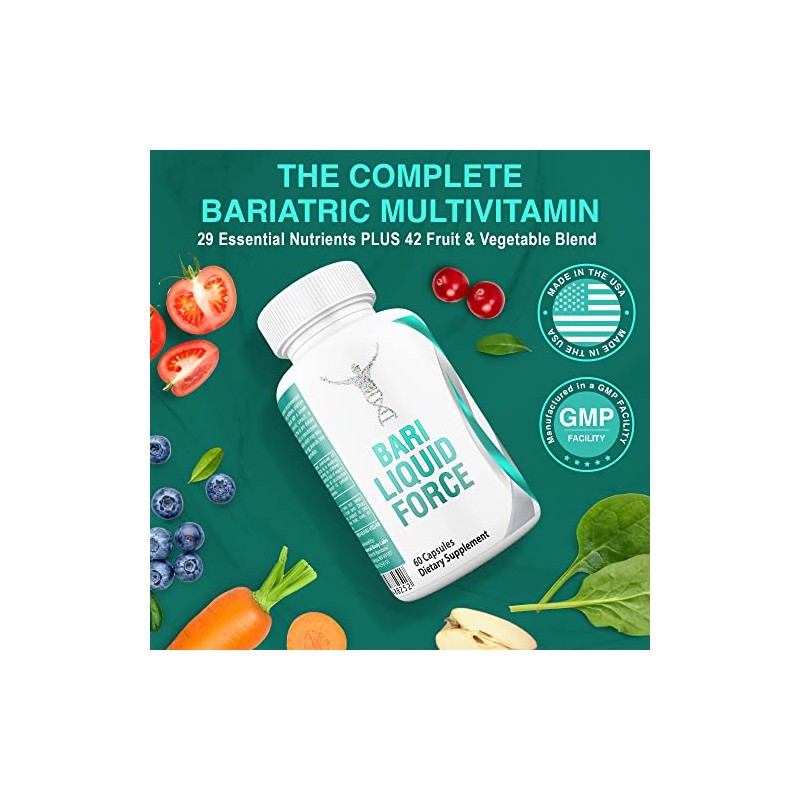Universal Body Labs Bariatric Liquid Force Vitamin - 2 Pack