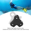 Aluminum Alloy Pulley Scuba Free Diving Buoy Metal Rope Retractor