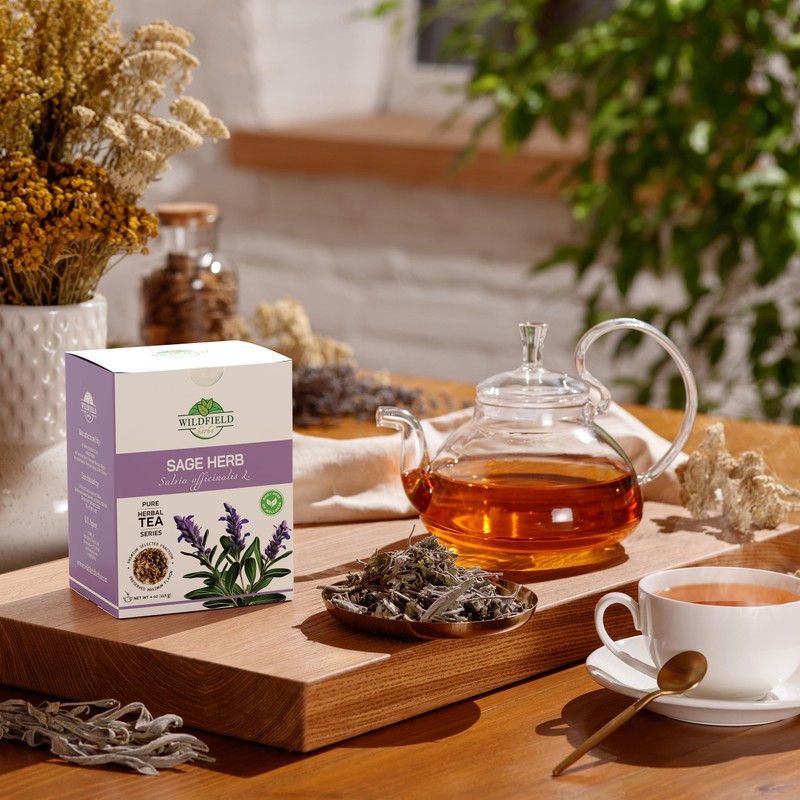 4 oz. Dried Sage Herb Herbs Tea (Salvia Officinalis) -