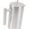 French Press Coffee Maker Dishwasher Safe Double Wall Insulated Rust