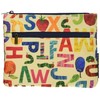 I-Planning K-1980 Harapeko Aomushi 2-Tier Pouch, Alphabet W 7.5 x