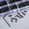 810 Pcs M3 Nuts and Bolts Set, Hex Socket Button