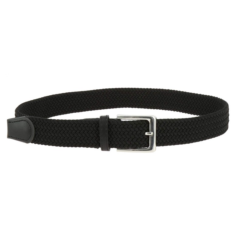 FASHIONGEN - Elastic Leather Belt Braided Stretch Belt for Men