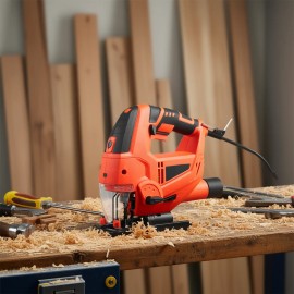 Electric Jigsaw 6.5 Amp 3000 SPM 130 Mm Cutting Depth Wood Saw Industrial Grade Corded Power ToolCorded/Cordless: Corded