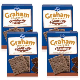 generic Chocolate Graham Crackers Kroger Pack of 4 14.4oz