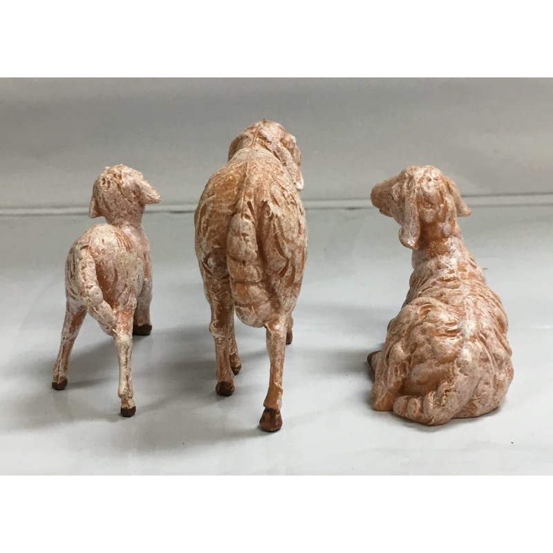 Fontanini by Roman Inc., 3 Piece Set of Sheep Family,