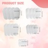 FrostyFlair Make-up Brush Protector, 20 Pieces Dustproof Cosmetic Brush Covers