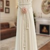 BSITSSS Pack of 2 Curtain Tiebacks, Bead Tiebacks for Curtains,