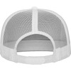 Flexfit Classic Mesh Cap 5-Panel Snapback Cap, wht, Free Size