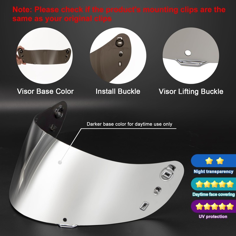 PSLER Icon Ic04 Visor - Icon Ic-04 Airframe Pro/Airmada/Airform Visor