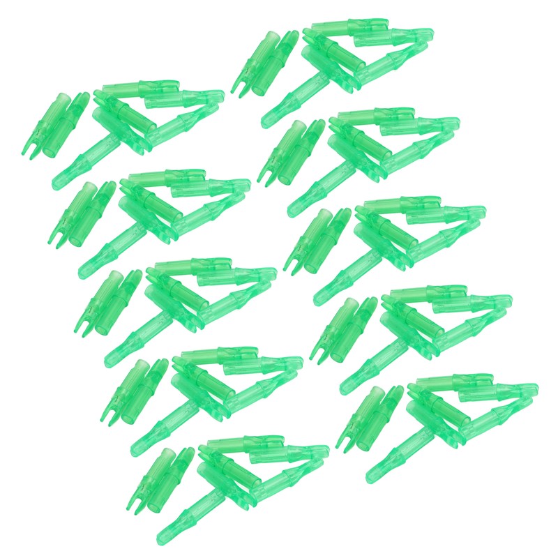 100pcs Archery Arrow Nock Durable Plastic Insert Arrow Nocks Light