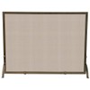 UniFlame, S-1642, Single Panel Bronze Fireplace Screen