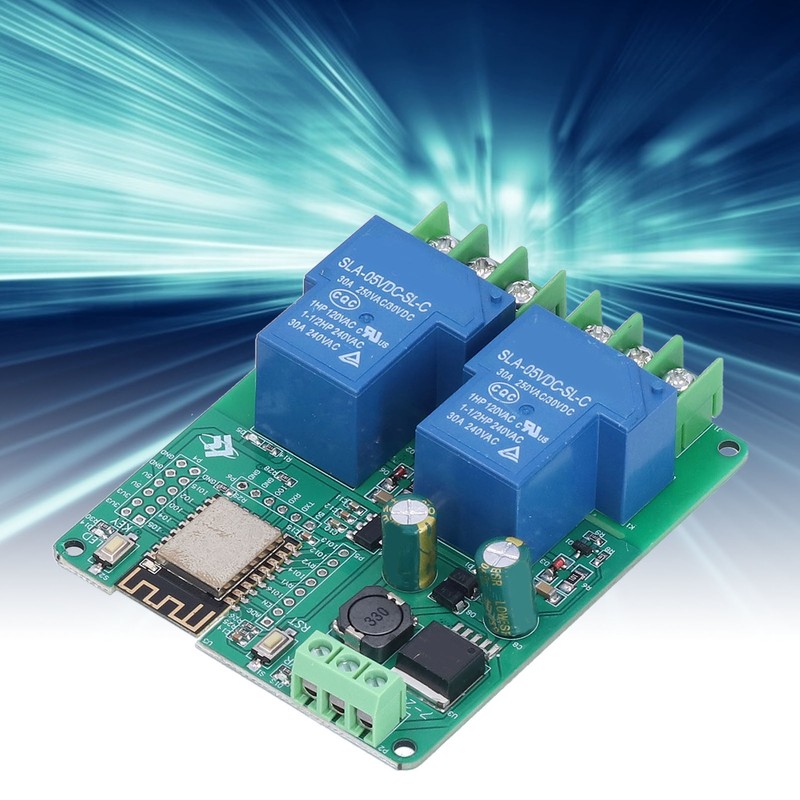 2 Channel Relay Module WIFI 30A ESP8266 Development Board Switch