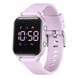 L LAVAREDO Waterproof Kids Digital Watches for Boys Girls,Sport Watch with Pedometer Stopwatch Vibration Alarm for Ages 5-13,No App Fitness Tracker Watch for Kids Teens Birthday Christmas Gifts