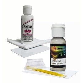 Langka 2oz Blob Eliminator and 1oz Touch-Up Paint Compatible with 2013, Nissan, Rogue, K51, Gray Metallic