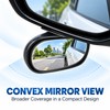 Blind Spot Mirror for Driving – Wide-Angle 360° Adjustable Auxiliary