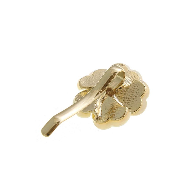 VINGTAINE H-973-CAFF Shell Flower Hair Cuff, Pony Hook, Flower Hair
