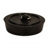 fiXte Replacement Sink Plug Shower Bath Black 45mm (1 3/4")