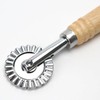 Pastry Wheel Cutter 2 PCS, Pasta Cutter Wheel with Long