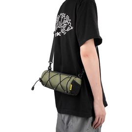 Rhinowalk Handlebar Bag Bicycle, Bicycle Front Handlebar Bag, Bicycle Basket, Mountain Bikes, Road Bikes, Commuter Shoulder Bag, Professional Bicycle Accessories, Green