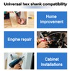 AXELORD 10-Piece Magnetic Torx Screwdriver Bit,1/4 "Hex Shank TT25 S2