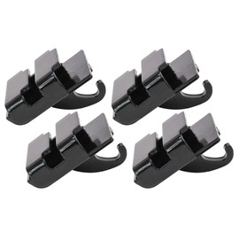 Mytee Products (4 Pack) Trailer Winch Double L, Low Rack Hook, Black Powder Coated