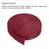 sourcing map Nylon Webbing Strap Flat 1 Inch 10 Yards