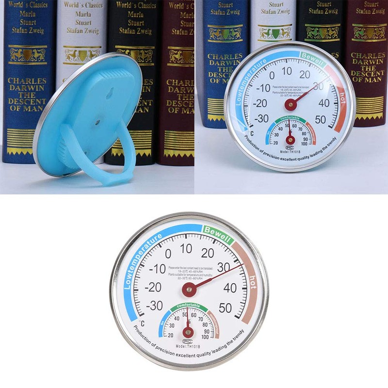 Vosarea Analog Thermometer Hygrometer Multiple use high Precision Pointer hygrothermograph