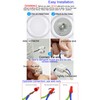 36W 5CCT Dimmable LED Ceiling Fan Flush Mount Light Engine