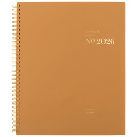 Cambridge 2026 Planner, Weekly & Monthly, 8.5" x 11", Large, WorkStyle Focus, Sunbaked Clay (1606-905-07-26)