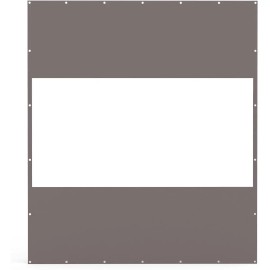 Heavy Duty 18 oz Waterproof PVC Polyester Panel Curtain Outdoor Clear Weather Resistant Tearproof for Patios and GazebosColor: as Pic Color
